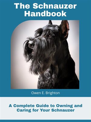 cover image of The Schnauzer Handbook
